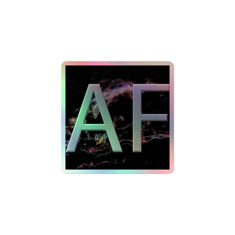 AstroAF Holographic Sticker product image (1)