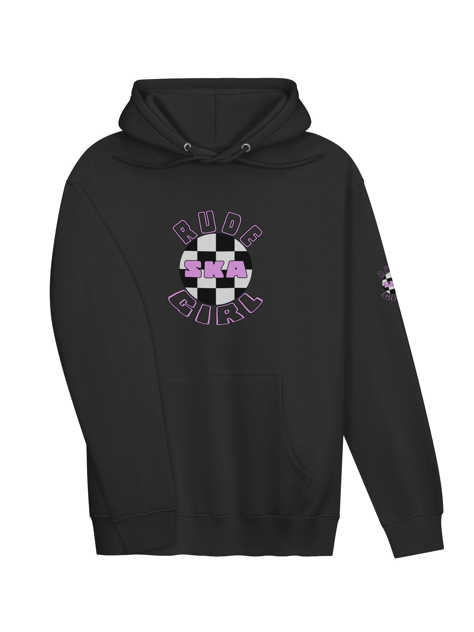 Rude Girl Ska 2 Tone Checkerboard Hoodie product image (3)