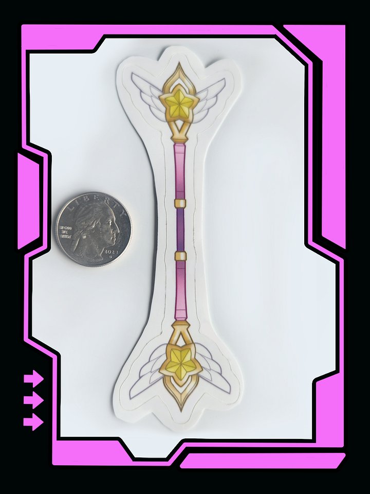 Star Guardian Staff Sticker product image (2)