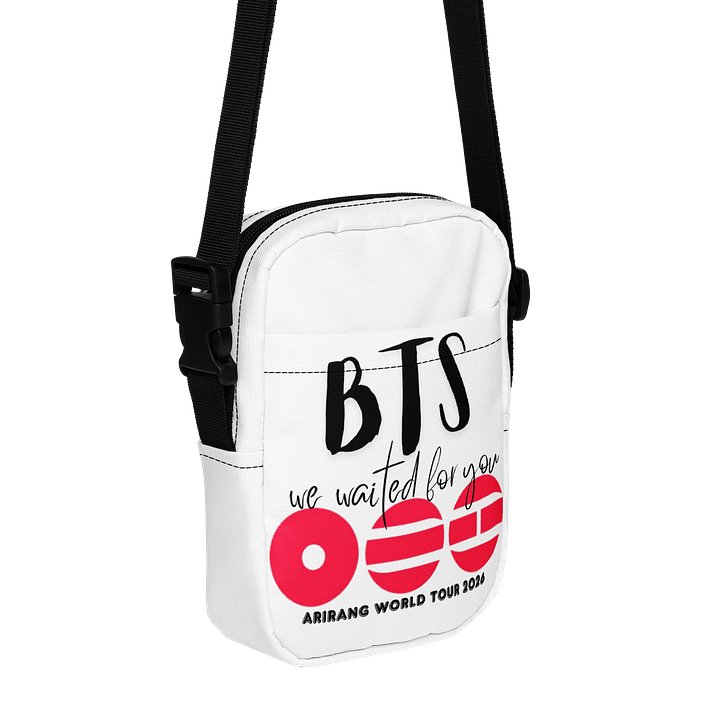 BTS Arirang Crossbody Bag 5.7″ × 7.7″ × 2″ product image (1)