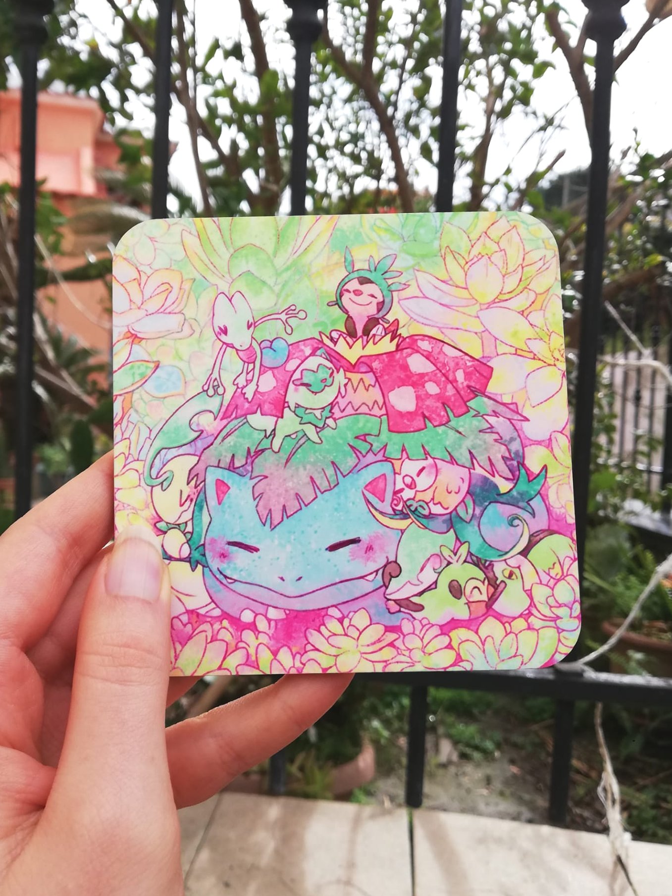 Grassy Coaster V2 product image (1)