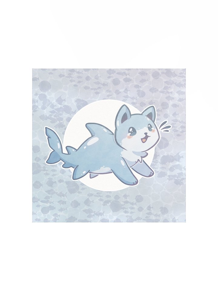CATSHARK - White shark - Matte Paper Poster product image (1)