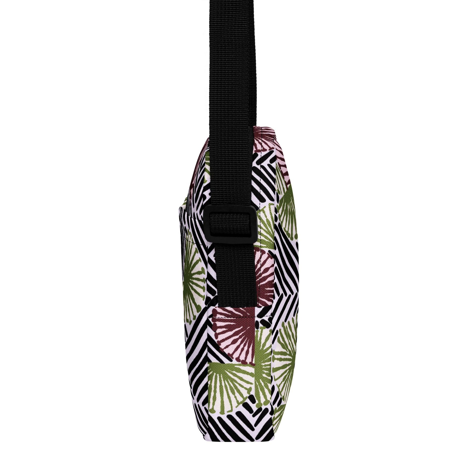 Afrococo Fan Stripes Geometric Print Crossbody product image (2)
