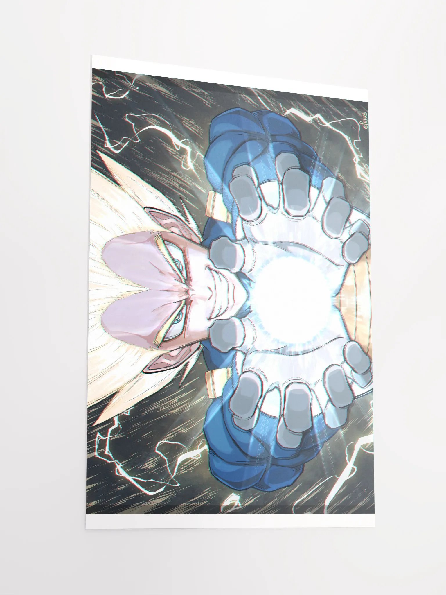 Vegeta print (12x18 & 18x24) product image (2)