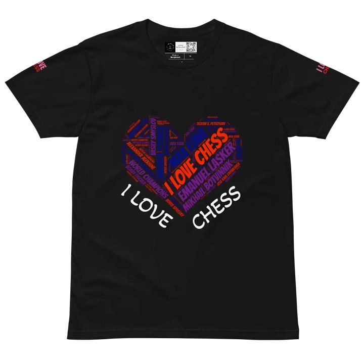 I Love Chess T-Shirt product image (2)
