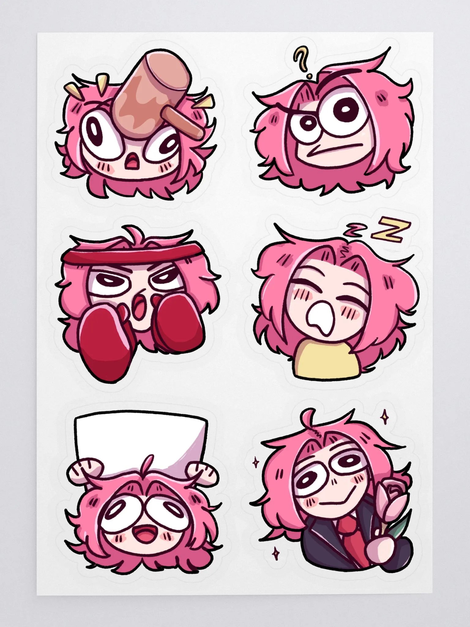 Emote Sticker Sheet product image (3)