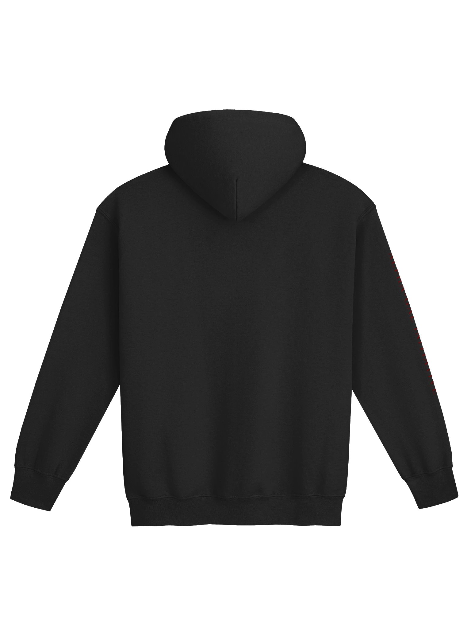 Black / Oxblood Unisex Zipper Hoodie product image (2)