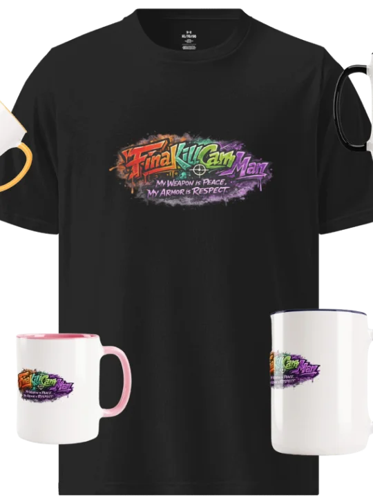 Samurai Quite Graffiti Bundle with Coffee Cup  product image (1)