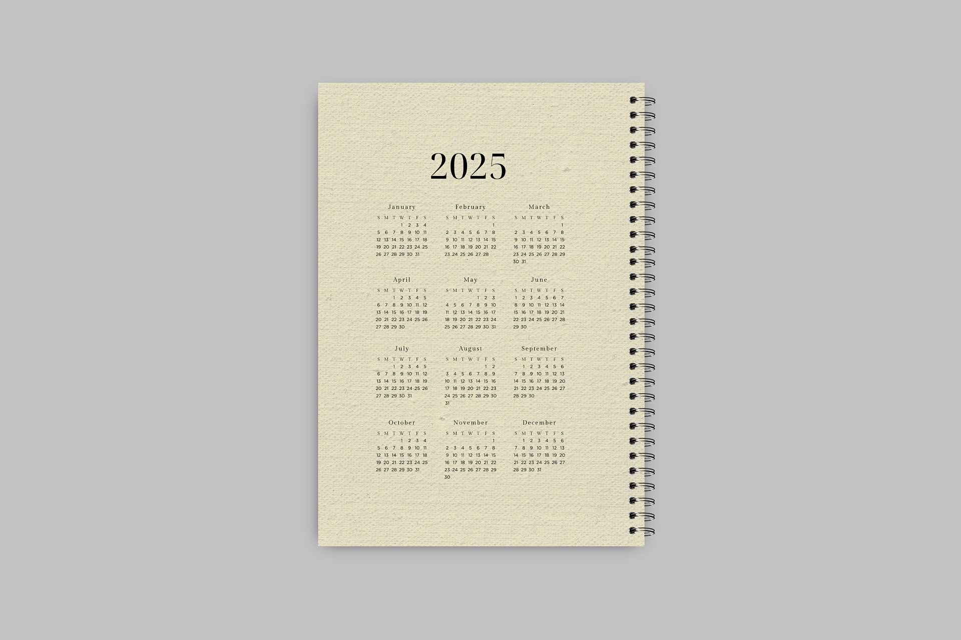 Sparrow: Notebook Cover Canva Template product image (3)