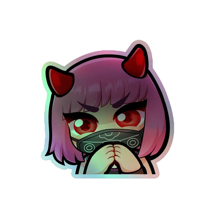 Demon Holo Sticker product image (1)