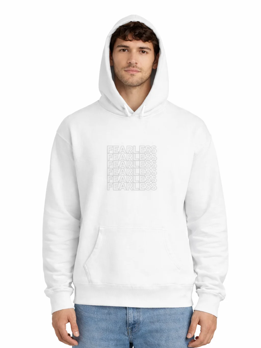 Fearless Repeat Unisex Oversized Hoodie product image (33)