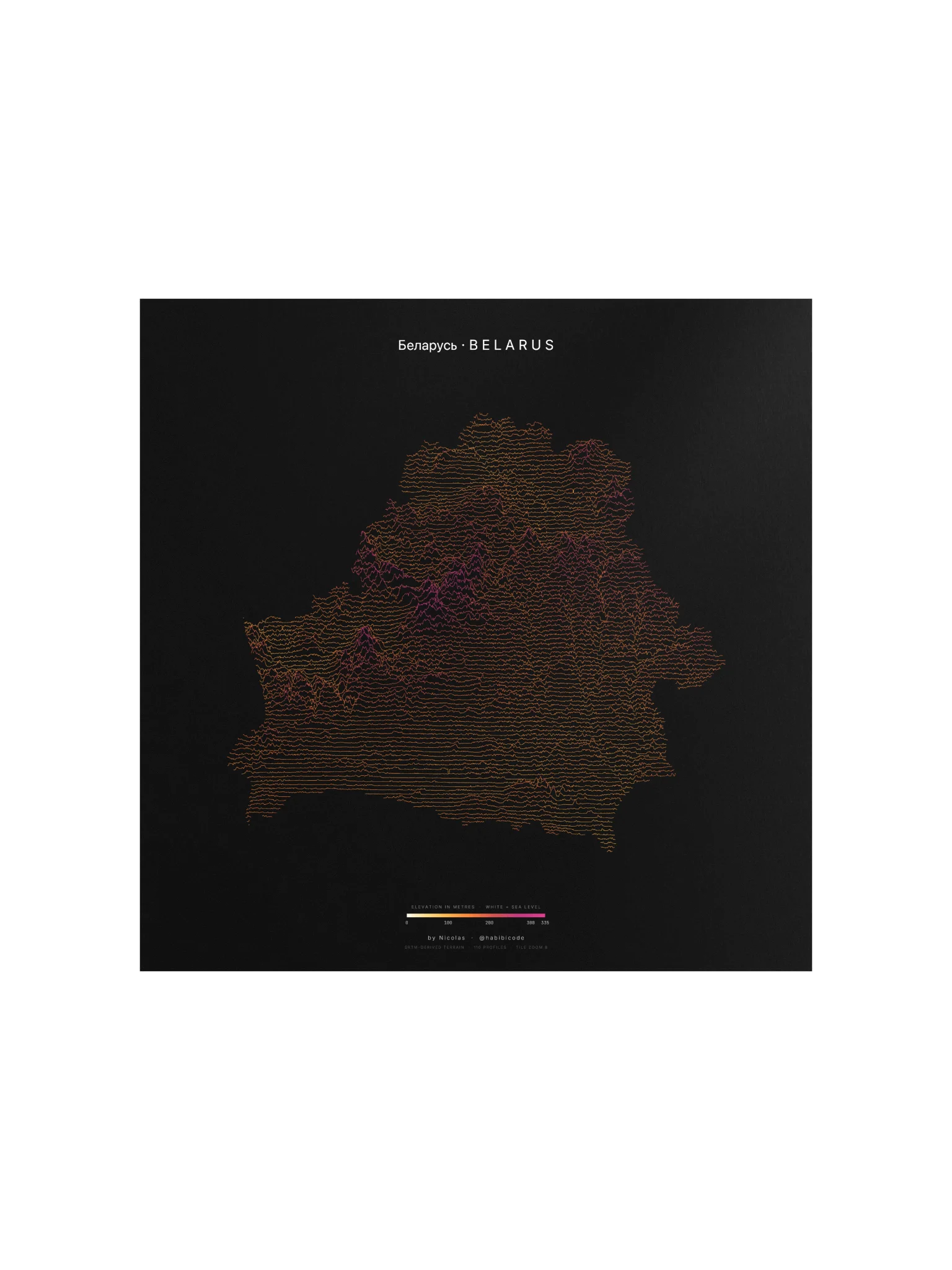 Ridgeline Poster - Belarus product image (1)