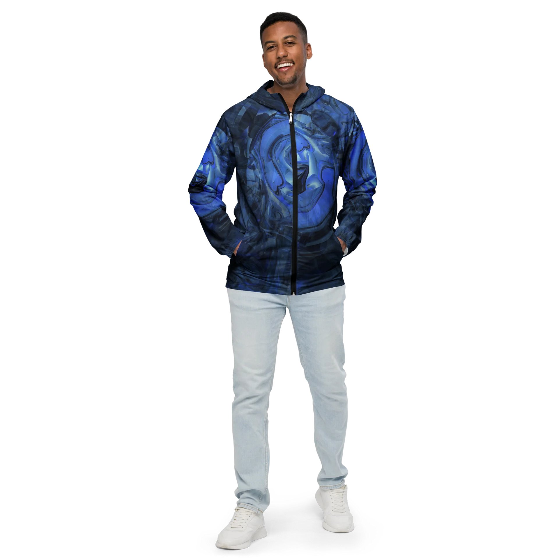 Ethereal Blue Windbreaker product image (2)
