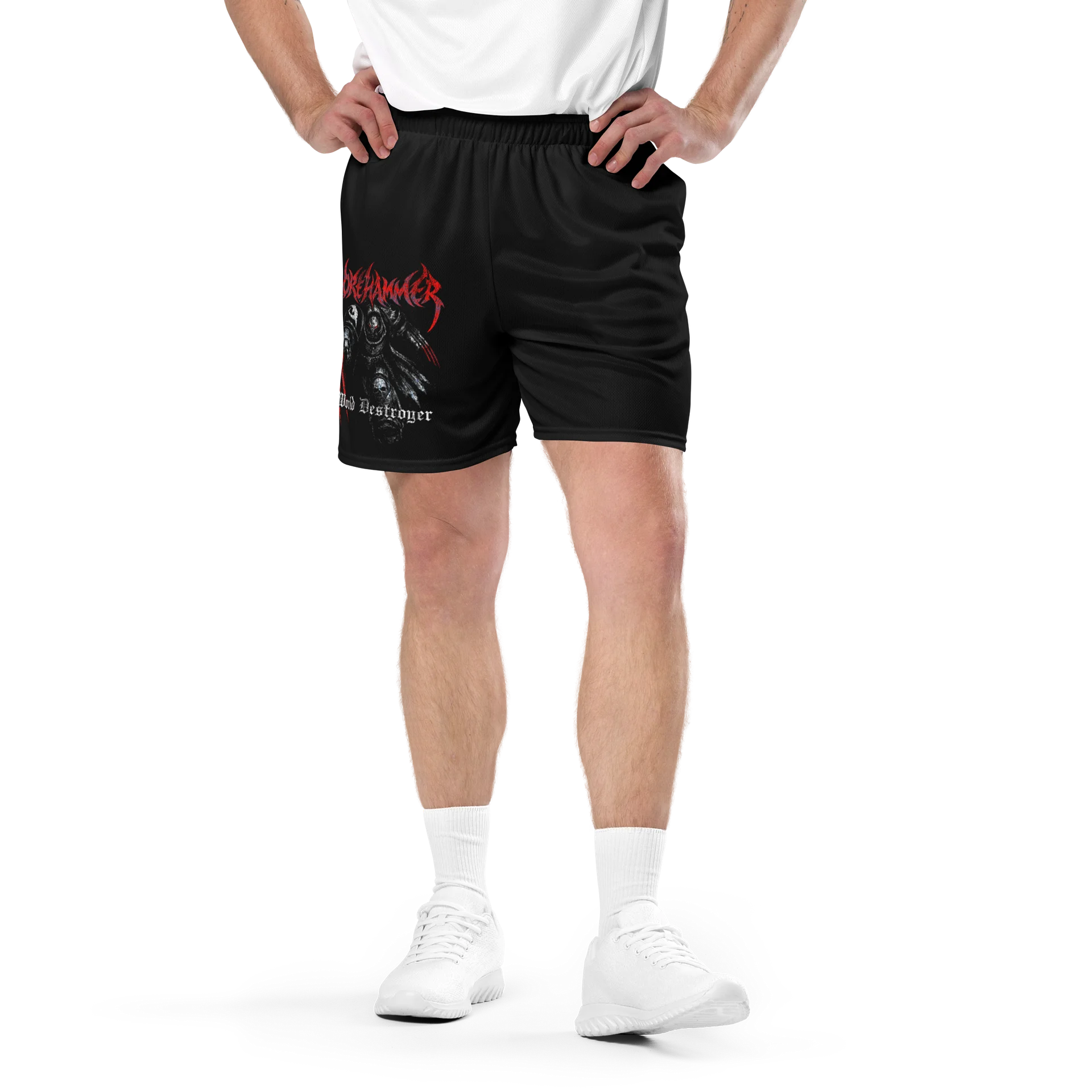 WORLD DESTROYER DELUXE GYM SHORTS product image (3)