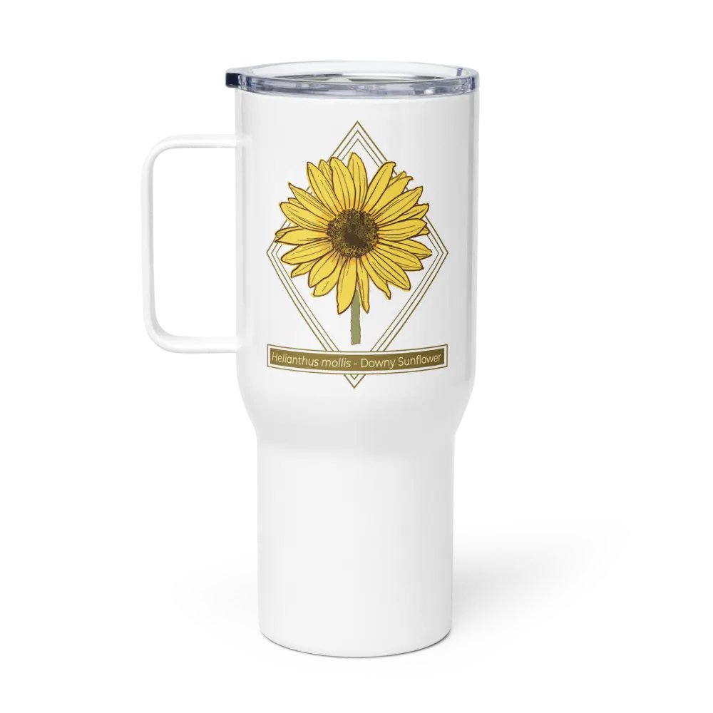 Helianthus Sunflower 25 Ounce Stainless Steel Travel Mug product image (4)