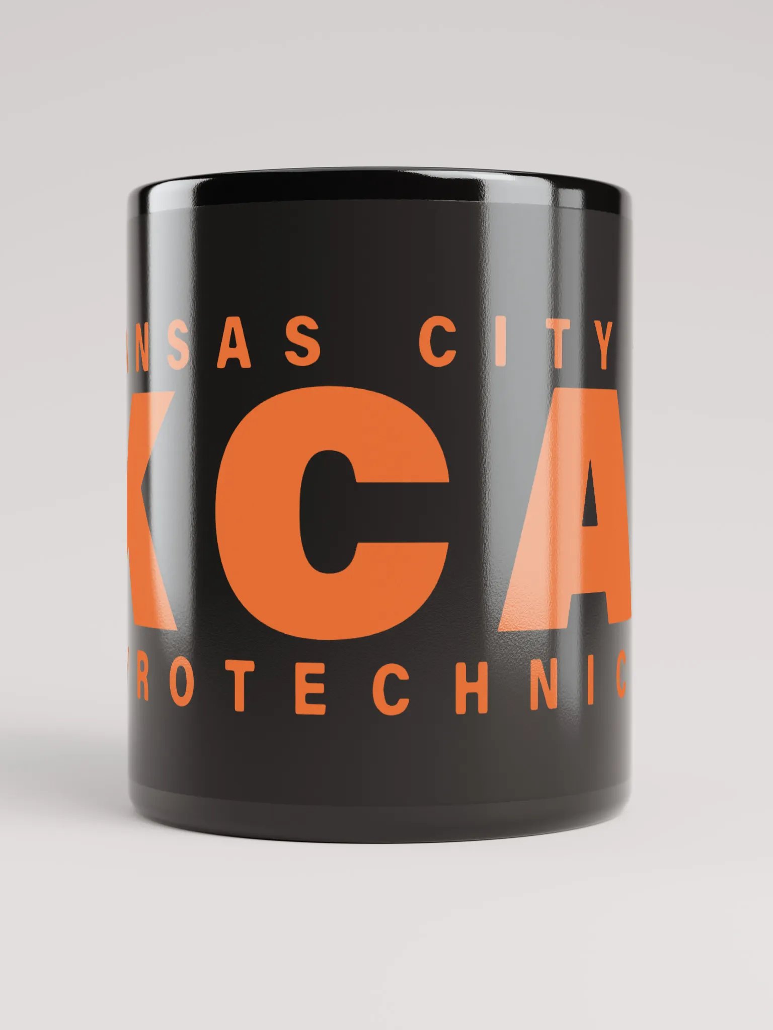 Black Coffee Mug - Orange KCAP product image (5)