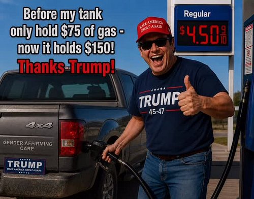 This is how they define winning! 🥇 😂 #trump #debate #gasprices #realtalk #perspective