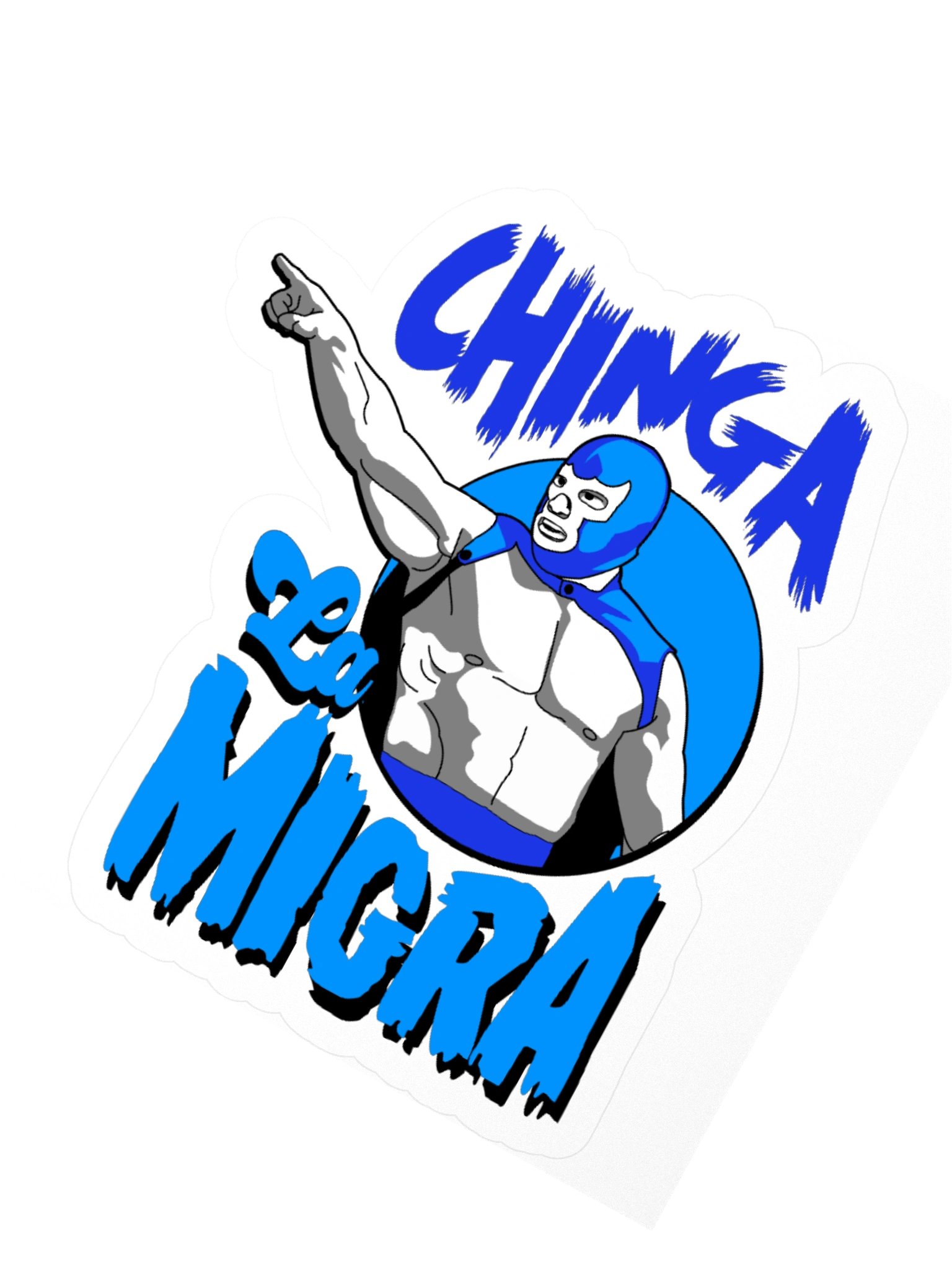Lucha VS ICE (Sticker) product image (2)
