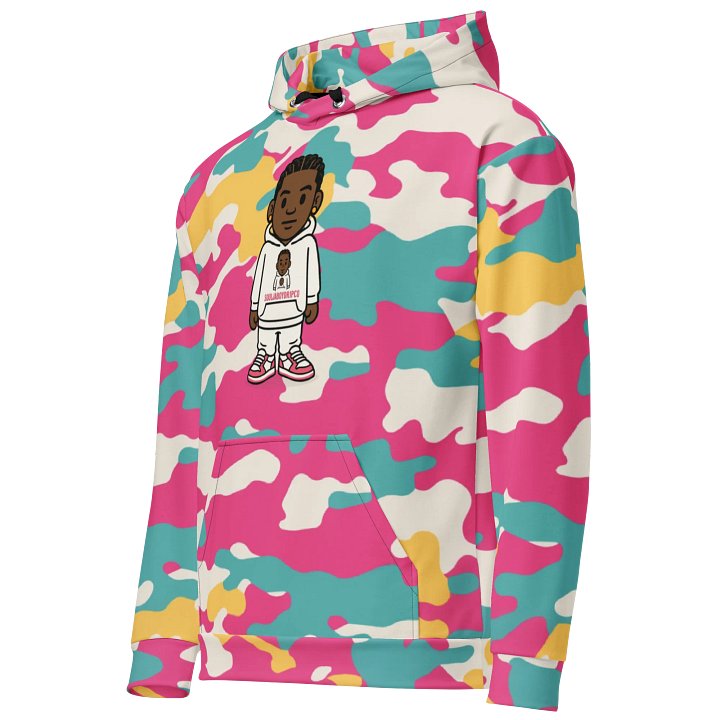 SOULJABOYDRIPCO Camo Hoodie product image (2)