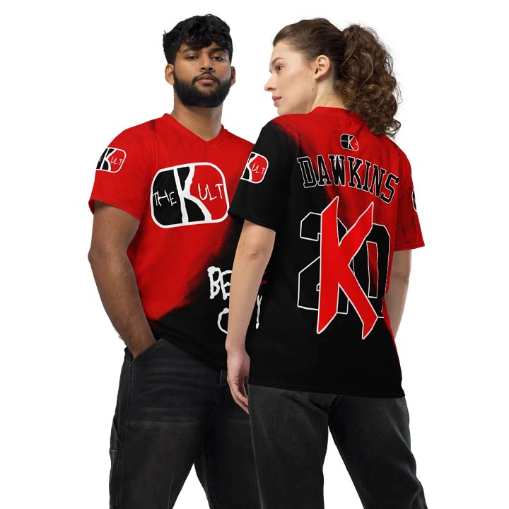 The KULT Red Brush Jersey product image (1)