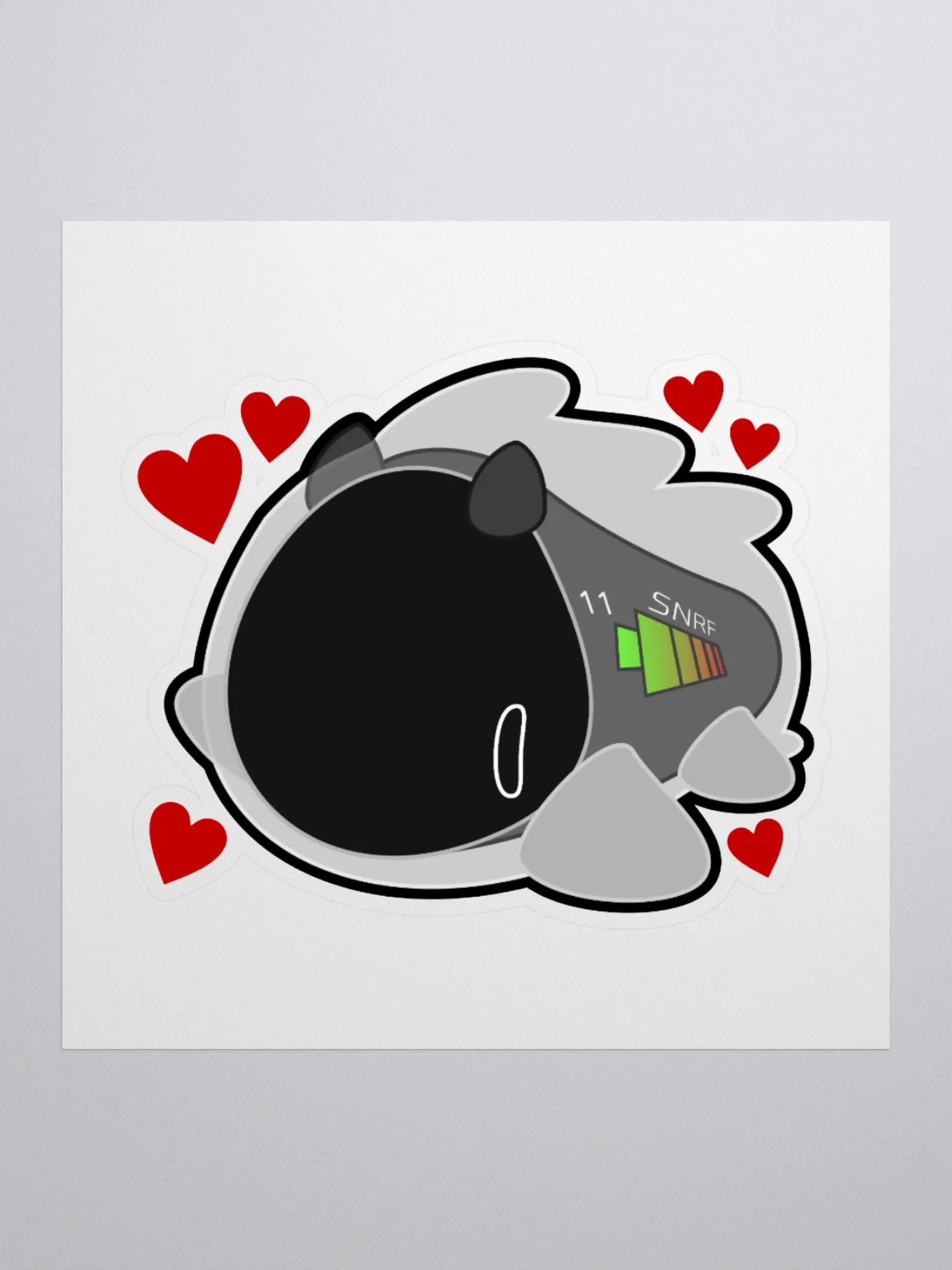Snorf Love Emote Sticker product image (1)