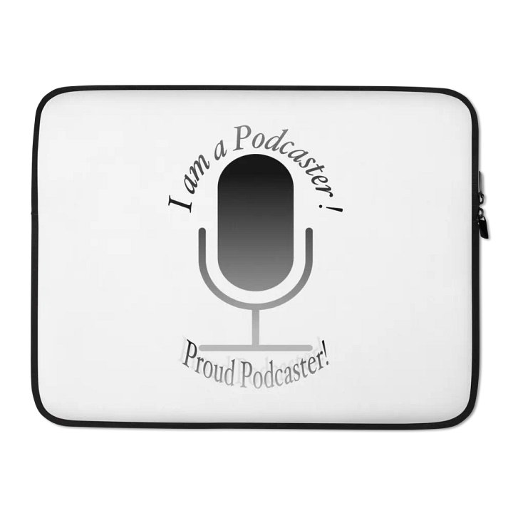 Podcaster's Pride Laptop Sleeve product image (2)
