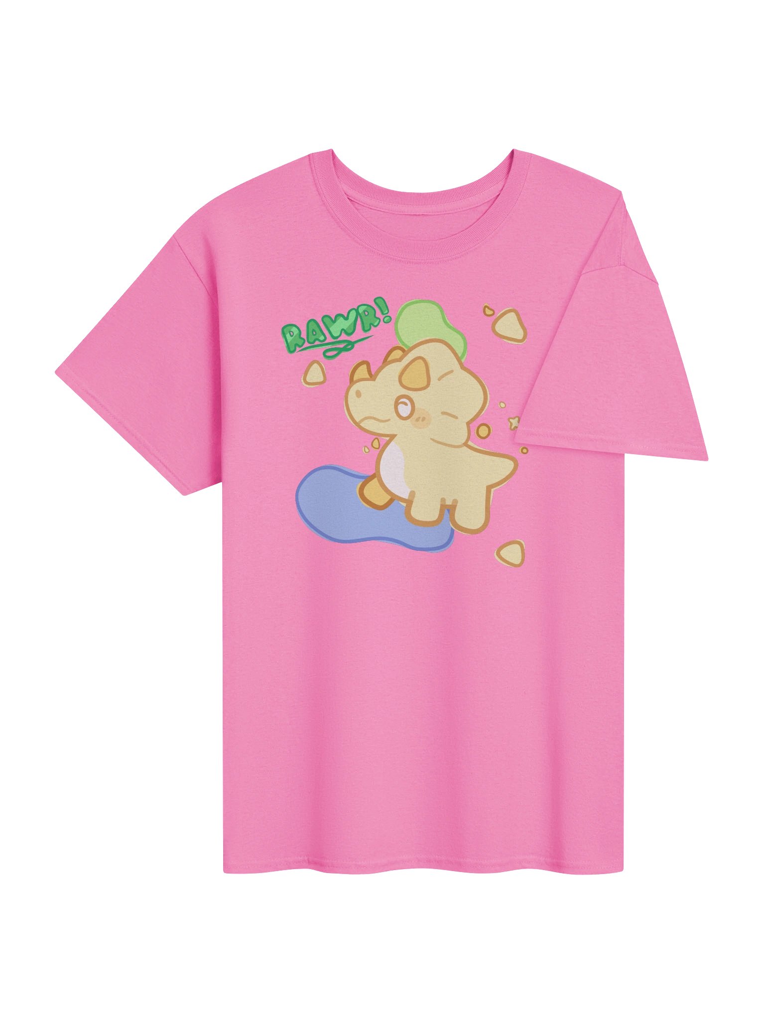 RAWR! Cute Dino - Cartoon Tee product image (4)