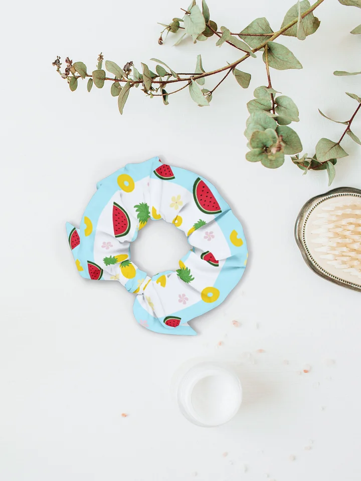 Pineapple Watermelon Pattern Scrunchie product image (1)