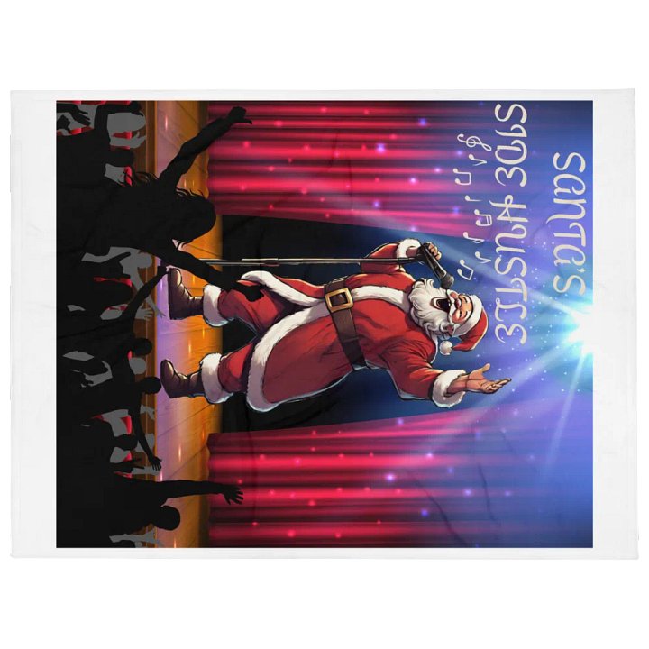 Side Hustle Santa Blanket product image (1)