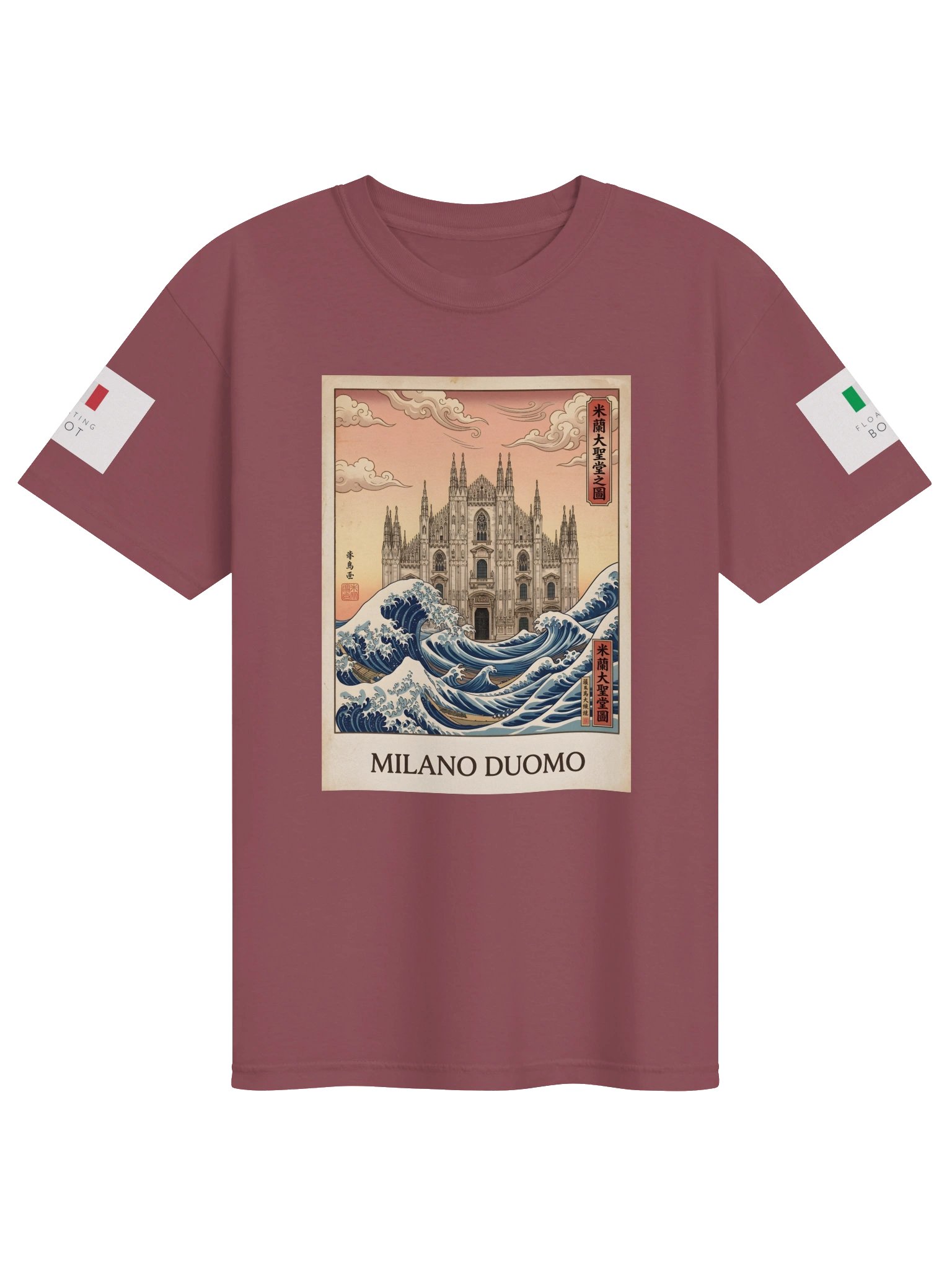 Milano Duomo – Ukiyo-e Wave Edition product image (1)
