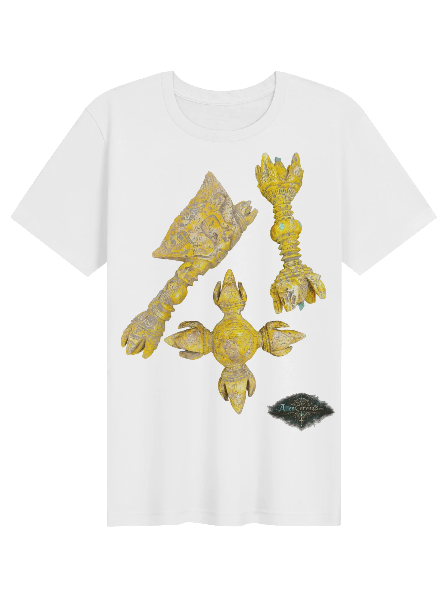 Aliencarvings.com Vajra Cache T-Shirt product image (1)