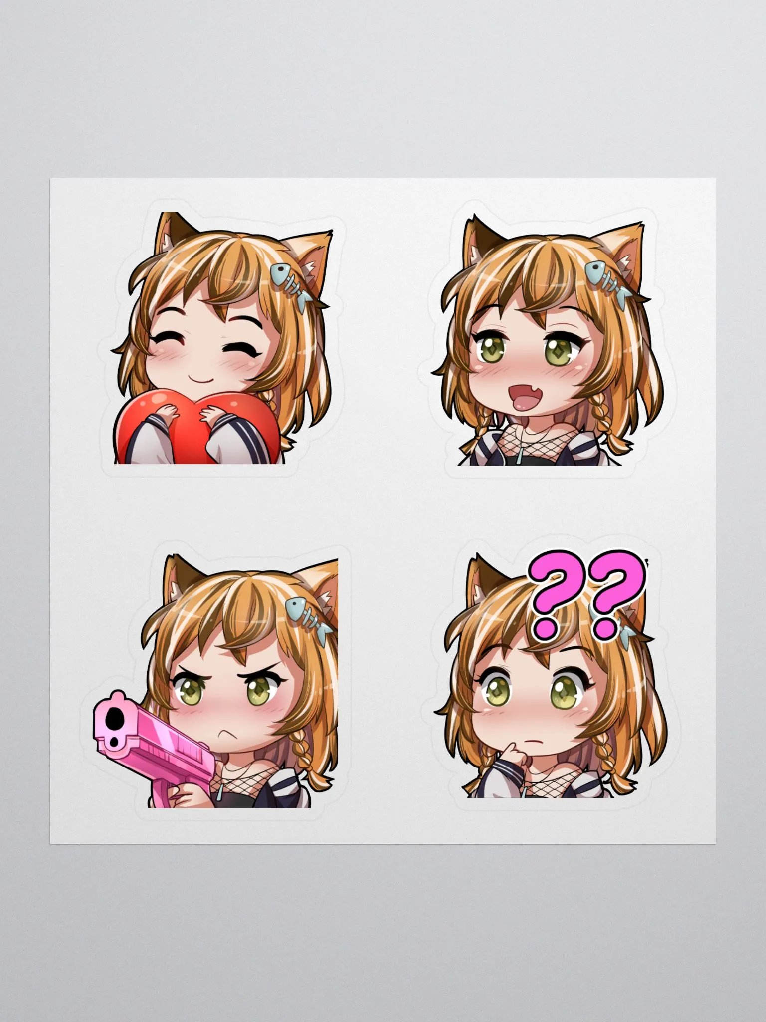 Nui Emote Stickers product image (1)