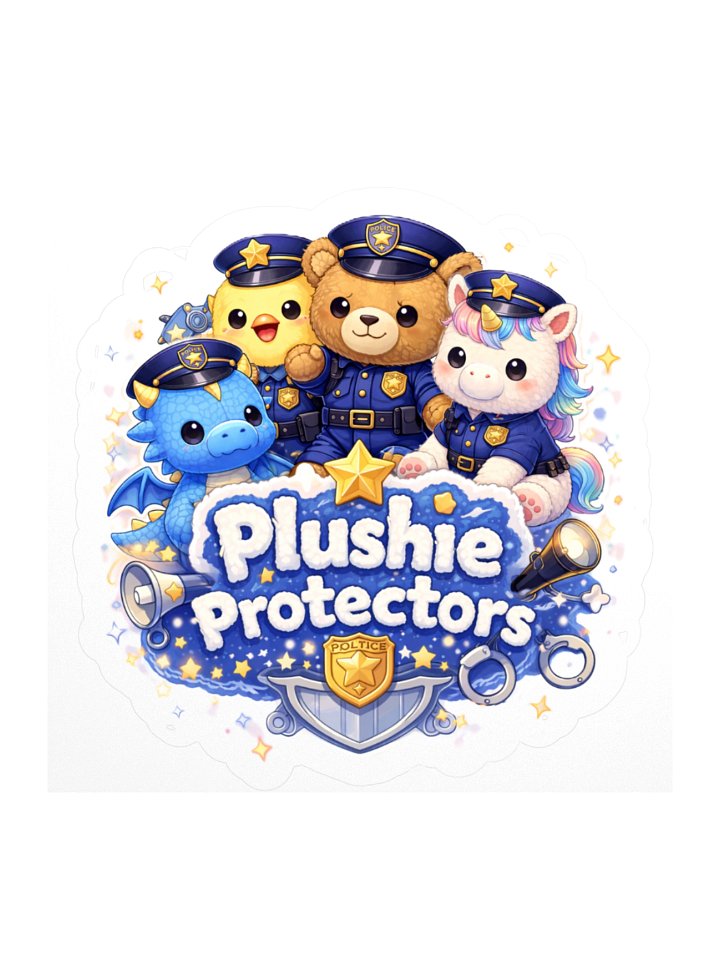 Plushie Protectors Kiss Cut Sticker product image (1)