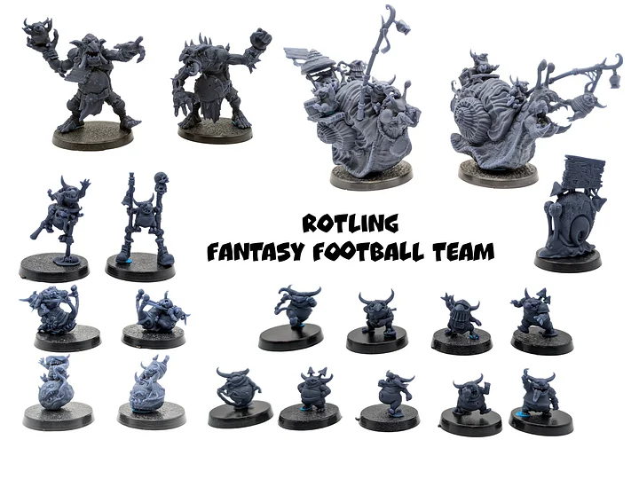 Rotling Fantasy Football Team - UGNI Miniatures product image (1)