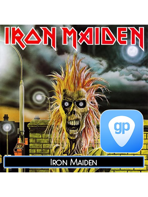 Iron Maiden PDF TAB + Backing Track MP3 product image (1)