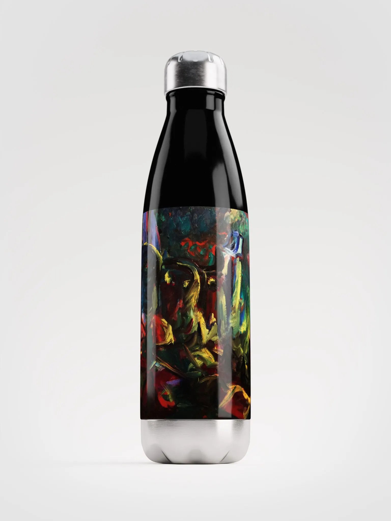 Castle Painting Stainless Steel Water Bottle product image (1)