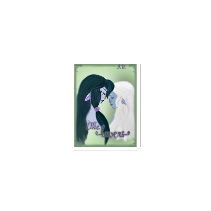 The Lovers Tarot Magnet product image (1)