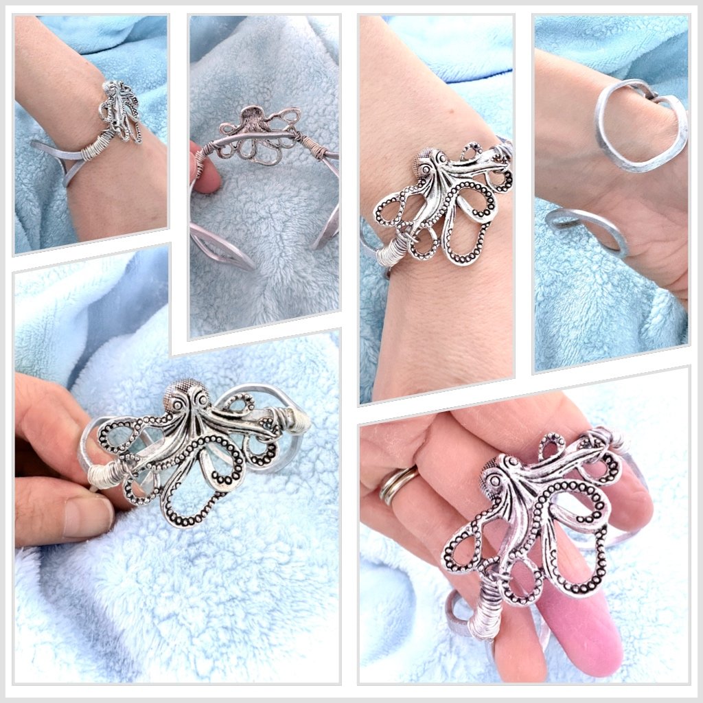 MFD-00309 | Tidal Embrace Octopus Adjustable Bracelet product image (7)