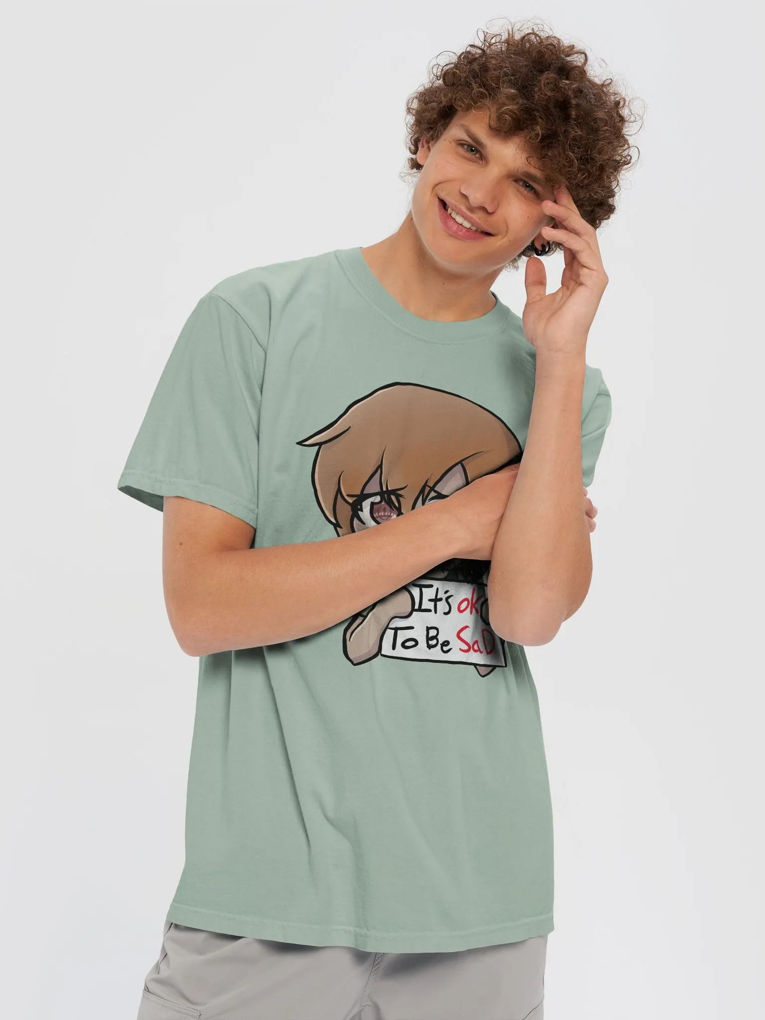 Miko: its okay to be sad T-Shirt! product image (5)