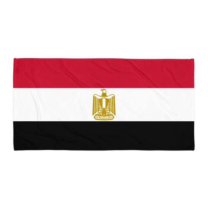 Egypt Flag Beach Towel product image (1)