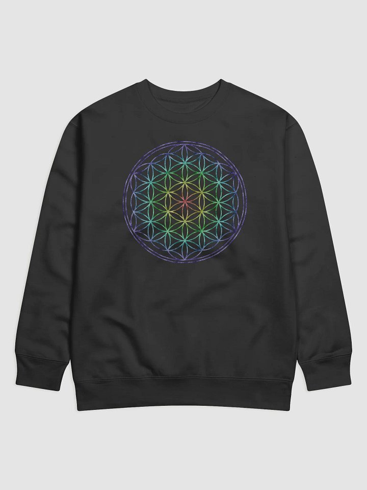 Flower of Life Cotton Heritage Premium Sweatshirt product image (4)
