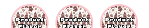 Winter Woods Label Template Bundle product image (5)