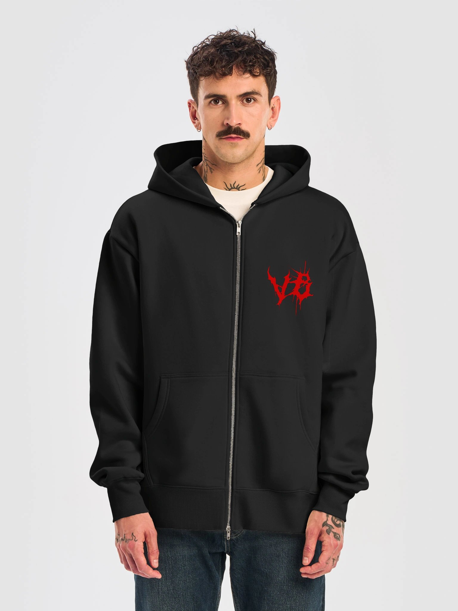 Vicar Skull Zip up product image (5)