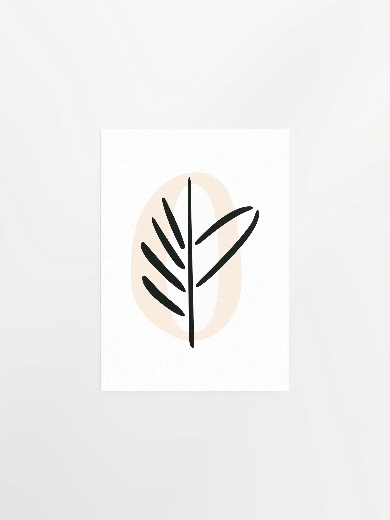 Frond Memory Minimalist Poster product image (3)