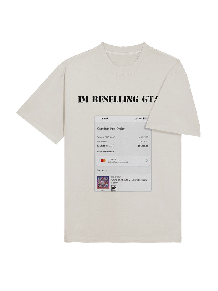 i bought 500 copies of gta 6 to resell. FWM product image (1)