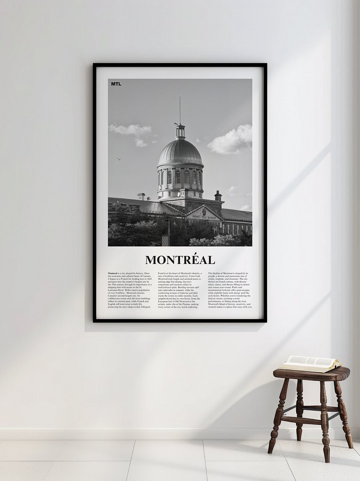Montreal 03 Newspaper Poster product image (2)