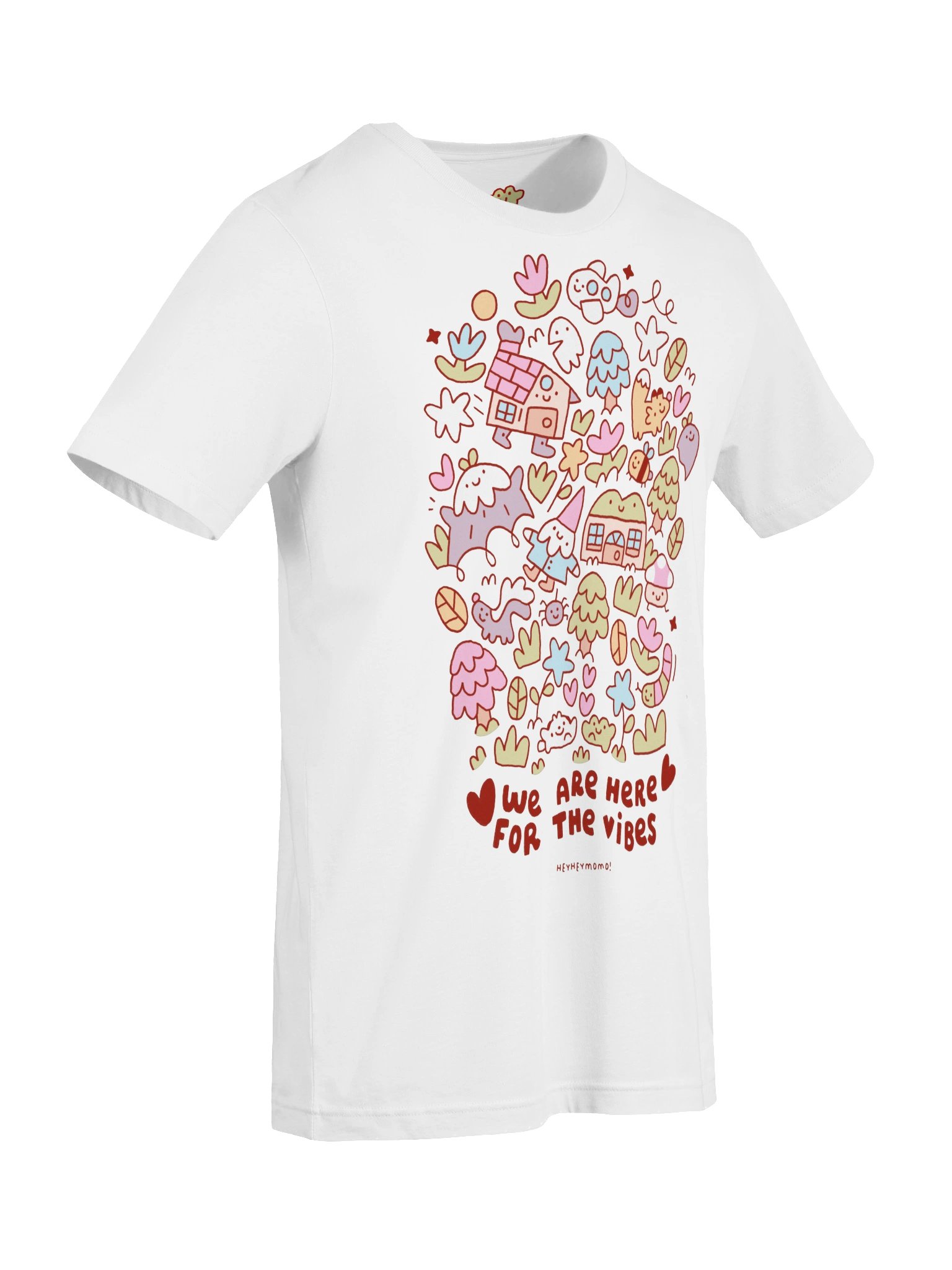 We are here for the Vibes - T-Shirt product image (6)