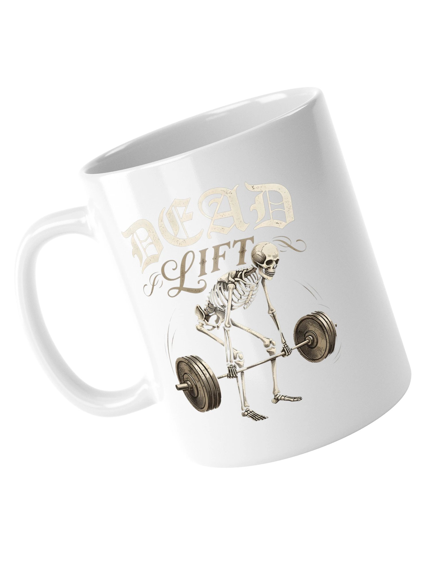 IRONEVAL Dead Lift White Mug product image (5)
