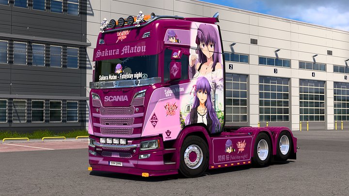 Scania S NG Sakura Matou - Fate/stay night [Airbrush Skin] product image (2)