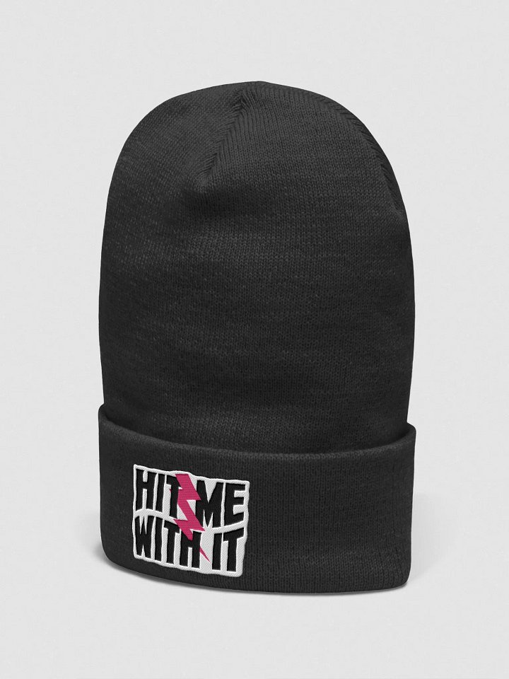 'Hit Me With It' beanie product image (2)